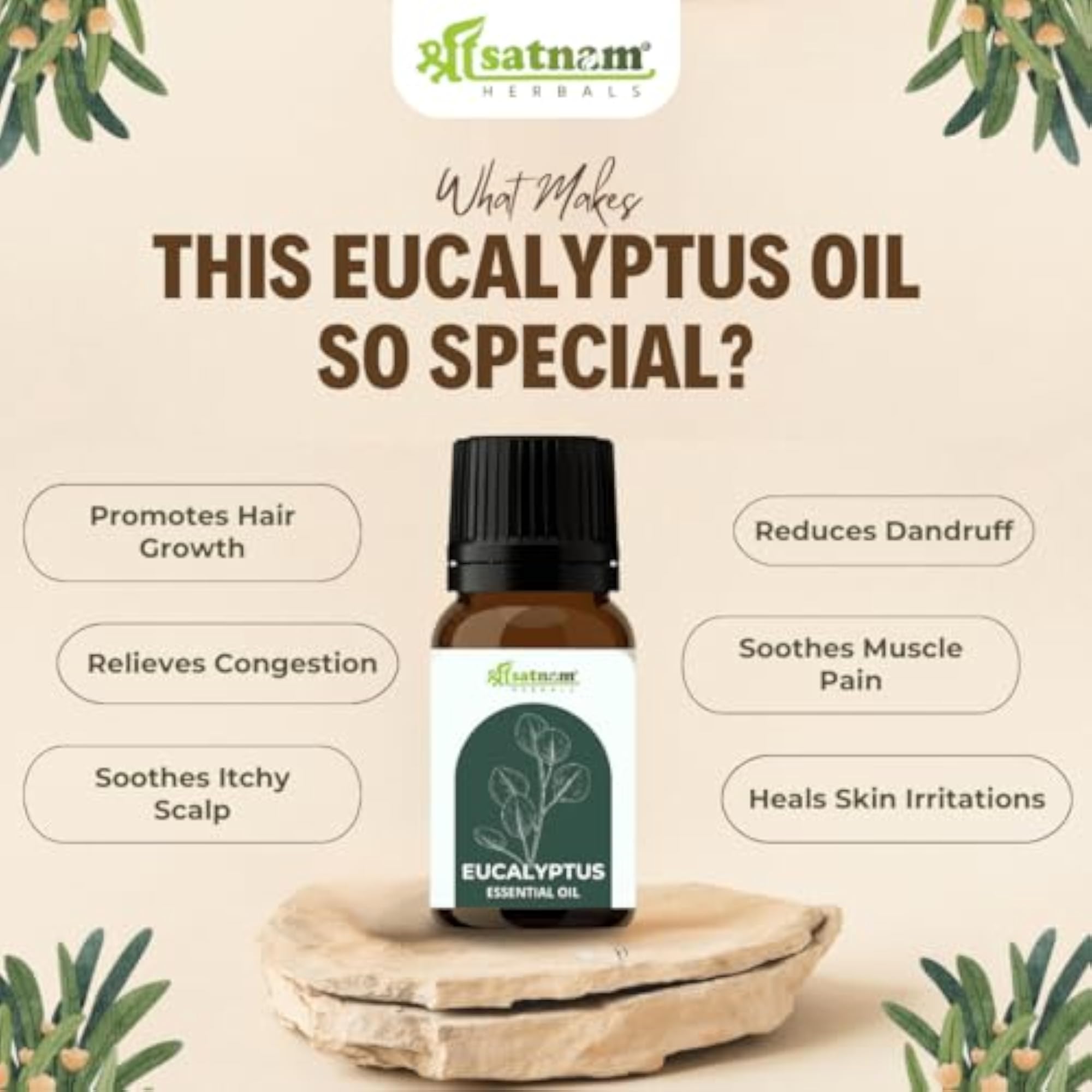 Eucalyptus Essential Oil, 15 ml