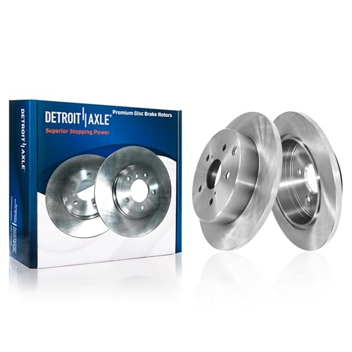 Image of Detroit Axle - Rear Brake Kit for 2018-2024 Toyota Camry