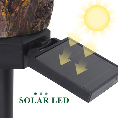 Lampe solaire extérieure étanche pour balisage de nuit - 3