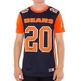 Majestic NFL Chicago Bears Dene Polymesh Jersey Trikot Football Navy (S)