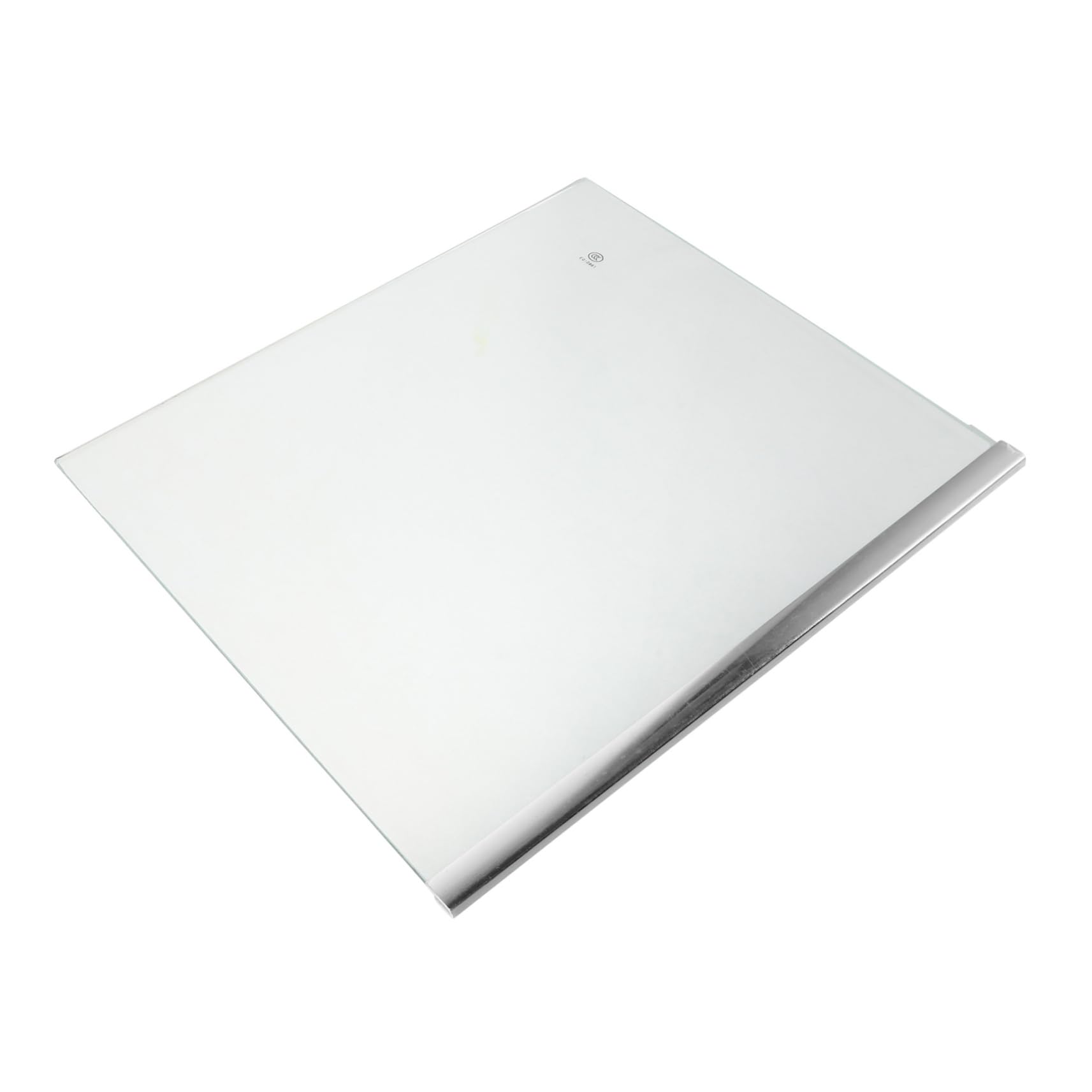 MAGICLULU Estante Divisorio de Vidrio Templado Transparente para Frigorífico, Soporte Resistente Ajustable 30x27 Cm, Organizador Doméstico para Nevera, Accesorio Compatible