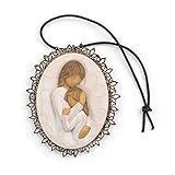Willow Tree Close to Me Metal Edged Ornament by Susan Lordi