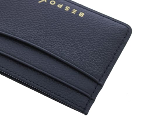 Slim Card Holder Wallet for Men - Minimalist RFID Blocking Leather Credit Card Holder Wallet - Holds Credit Cards, Cash, ID's, Business Cards - Black4