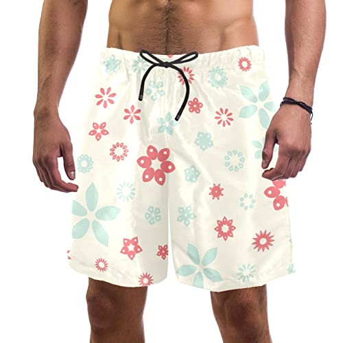 Maillots de bain hommes Lurnise short floral séchage rapide