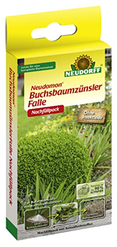 Neudorff Neudomon BuchsbaumzünslerFalle Nachfüllpack - 3 Stück - Köder Zum Nachbestücken