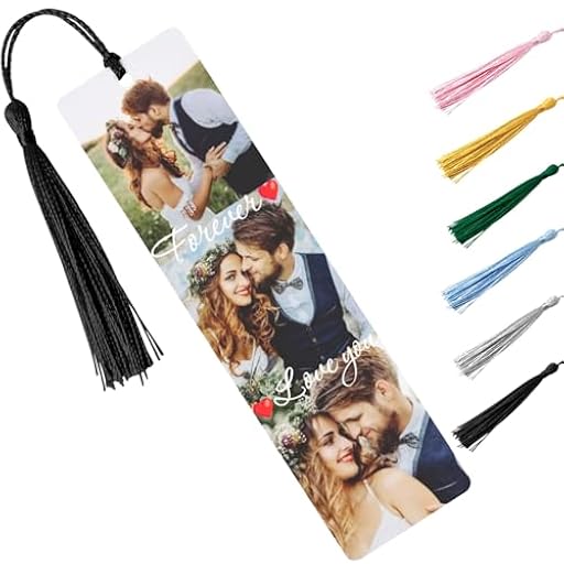 OMNRELM Marcapáginas Personalizado con Foto y Texto, Marcapáginas de Metal Personalizado con Borla Multicolor para Novia, Novio, Profesor, Familia, Regalo de Despedida, Niñas, Mascota (3 Fotos) | Ya disponible en tu tienda friki favorita! En mundofriki.es! OMNRELM Marcapáginas Personalizado con Foto y Texto, Marcapáginas de Metal Personalizado con Borla Multicolor para Novia, Novio, Profesor, Familia, Regalo de Despedida, Niñas, Mascota (3 Fotos) | Ya disponible en tu tienda friki favorita! En mundofriki.es!