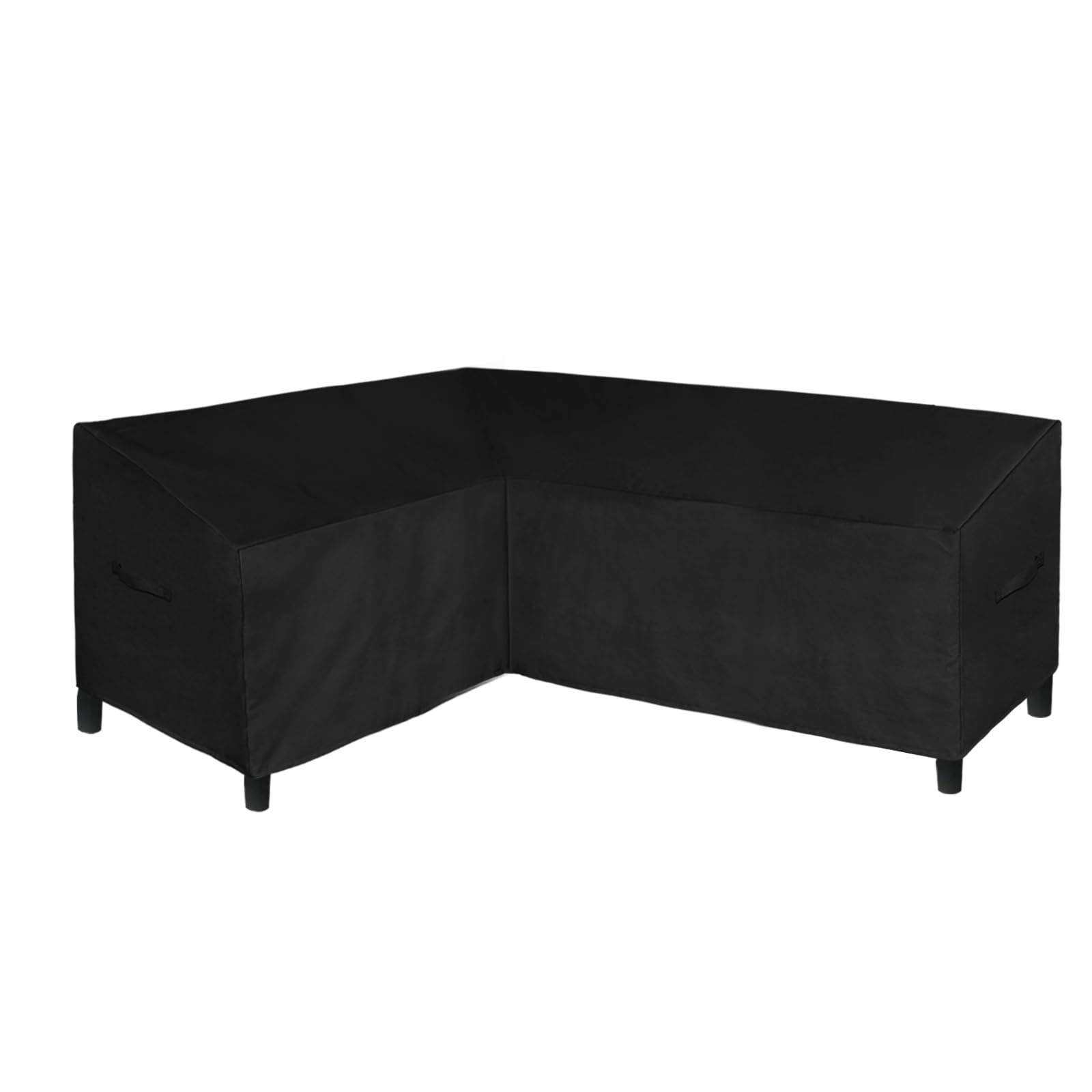 Easy-Going 600D Patio L-Shaped Sectional Sofa Cover, 58"X85", Left Facing