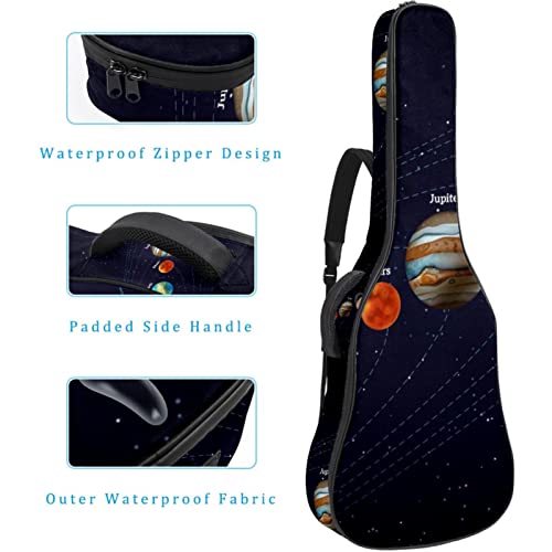 Housse pour guitare acoustique – Motif flamant rose et fleurs bleues – 1 cm d’épaisseur – Étanche – 101,6 cm – 104,1 cm… - Les Beatles, Paul McCartney, John Lennon, RIngo Starr, George Harrison Housse pour guitare acoustique - Motif flamant rose et fleurs bleues - 1 cm d'épaisseur - Étanche - 101,6 cm - 104,1 cm… – Image 5