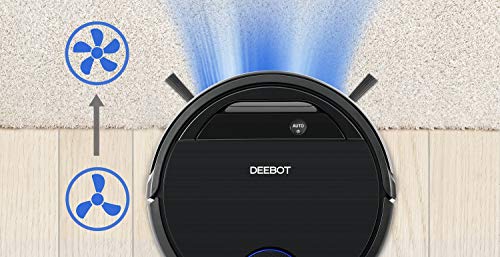 ECOVACS DEEBOT 930, Smart Robotic Vacuum, Carpet, Bare, Pet Hair plus Intelligent Mapping, OZMO Mopping, Adaptive Floor Sensing Technology, with Alexa Navi, Black (Renewed) - Thumbnail 5