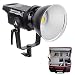 Aputure 120D Mark 2, 120D II LED, 180W Daylight Balanced Led Video Light, 30,000 lux@0.5m, CRI96+ TLCI97+, Support DMX, 5 Pre-Programmed Lighting Effects, Ultra Silent Fan, W/PERGEAR Soft Diffuser