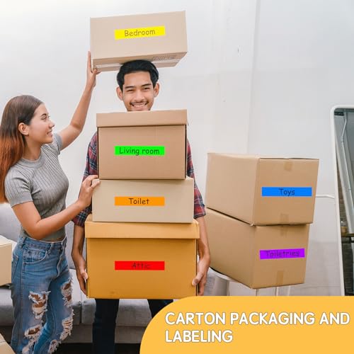 Image of SIKEDEPRO Rainbow Colored Duct Tape 12 Pack,15 Yards x 2 Inch Heavy Duty Rainbow Waterproof Colored Tape Variety Pack,Tear by Hand,Great for Packaging, Arts & Crafts and DIY