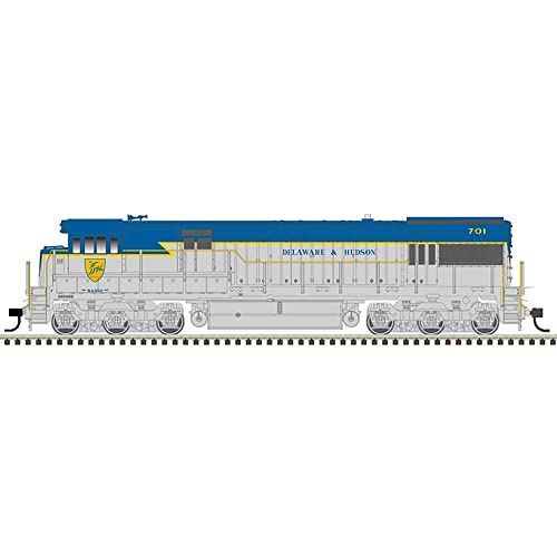 Atlas 10003893 HO U30C Phase 1 Loco Silver Delaware & Hudson 704