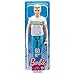 Barbie -Bambola Ken 60° Anniversario con un Look da Ginnastica Rétro, Giocattolo per Bambini 3+ Anni, GRB43