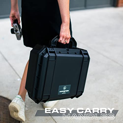 Seahorse 530 Heavy Duty Protective Dry Box Case Without Foam - Tsa Approved / Mil Spec / Ip67 Waterproof / Usa Made For Cameras, Action Cameras, Firearms, Camping, Kayaks (Black) #TOP3