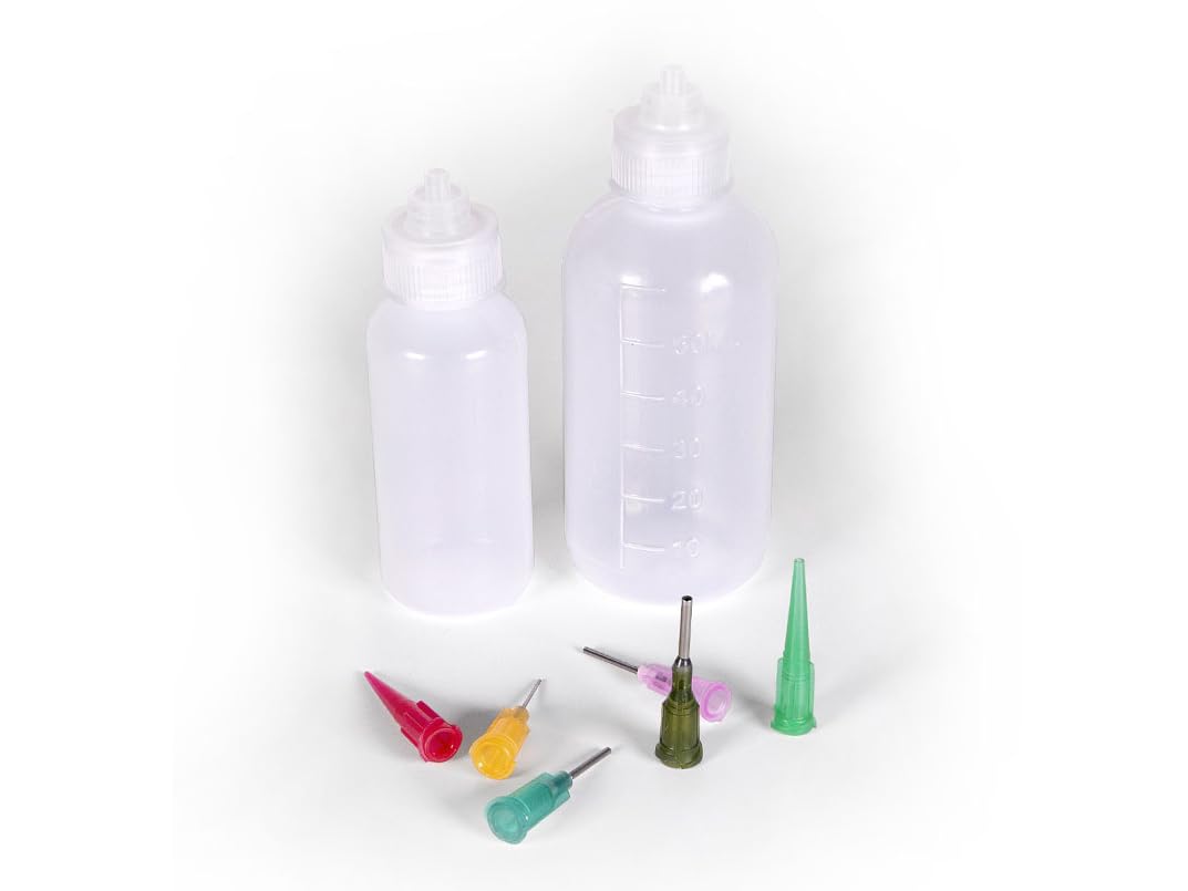 AK Tools AK9328 Precision DISPENSERS (2 Bottles + 6 cannulas)