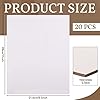 20 Pcs Book Board, Binders Board Chipboard Designer Bookboard Kraft Heavy Duty Chipboard Sheets Bookbinding Supplies for Book Binding Cover (White, 11 x 8.5 Inch 22PT) #1