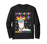 Photo Gallery mardi gras alpaca my beads - fleur-de-lis mask llama lover maglia a manica Photo Gallery mardi gras alpaca my beads - fleur-de-lis mask llama lover maglia a manica