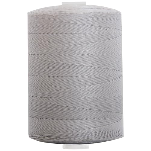 Image of ThreadArt Cotton Quilting Thread, 1000M 50 /3, Pearl Grey 415 | Long staple cotton thread for quilting, sewing and serging. Low-lint, smooth thread for clean stitches and strong seams.