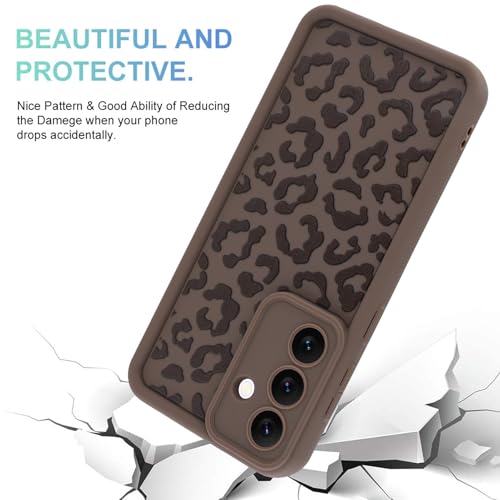Image of Compatible with Samsung Galaxy S26 Case, Brown