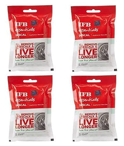 Washing Machine Cleaner Descaling Powder for Front Load and Top Load Washing Machines, Descaling Powder For Washing Machine Drum Cleaner Pack of 4 (100 Gm/Pack) (B0DJ13VDDB) Amazon Price History, Amazon Price Tracker