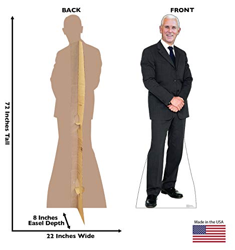 Image of Cardboard People Mike Pence Life Size Cardboard Cutout Standup