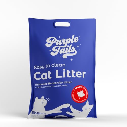 Image of Canada Cat Litter - Natural Bentonite Cat Litter with Activated Carbon-Odour Control and Highly Absorbent Litter for Cat (Pack of 1, Unscented)