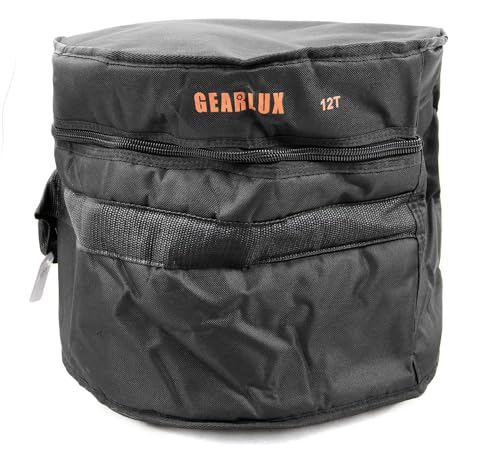 image for Gearlux 5-Piece Drum Bag Set for 12