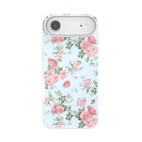 PopSockets iPhone 17 Air Phone Case with MagSafe- Cottage Tutu Blue