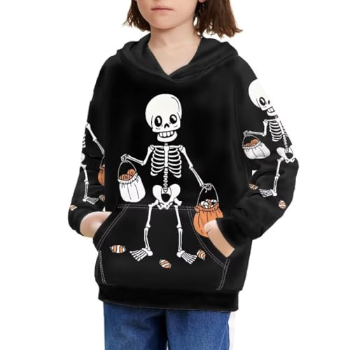 Cute Hooded Sweatshirt For Boys Girls Travel Holiday Casual Long Sleeve Pullover Hoodies3