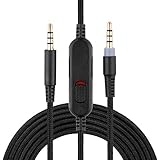 Cloud Alpha Cable, Detachable Audio Cord with Inline Mute and Volume Control Replacement for HyperX...