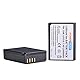 PowerTrust 2Pcs LP-E10 LPE10 Akku für Canon LP E10 Akku/EOS 1100D, 1200D, 1300D, 1500D, 2000D, 3000D, 4000D, Rebel T3, T5, T6, T7, Kiss X50, Kiss X80 Kamera