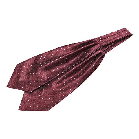 Cravate Ascot Allegra K Bordeaux Cover