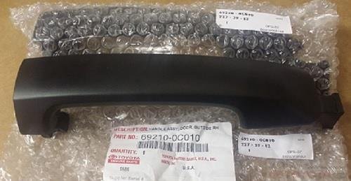 Toyota FJ Blackout Door Handle KIT 2007-2014 69210-0C010 & 69217-0C010 2 of Each Part