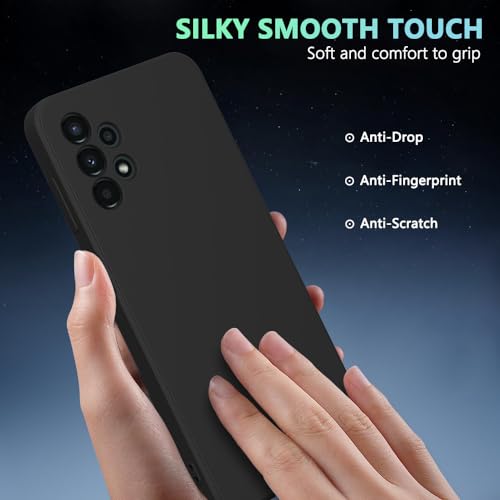 Image of for Samsung Galaxy A13 4G Case Black, Scratch Resistant with Soft Touch, Slim Thin Phone Cover for Samsung Galaxy A13 4G