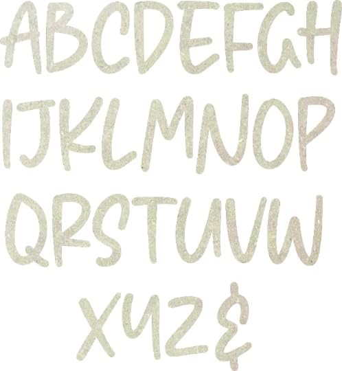 Wooden Letter 1" Blank S Twinkle Dreams Font MDF (Various Sizes)