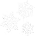 Snowflake Cutouts-20 Pack