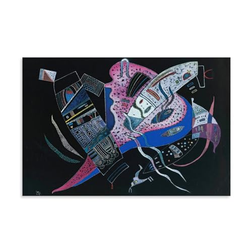 Toile Wassily Kandinsky 60x90cm pour décoration murale de salon