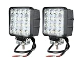 AB1 flexzon 2 x 48 W 10-30 V 16 LED robocza lampa reflektorowa ciągnik i pojazdy rolnicze