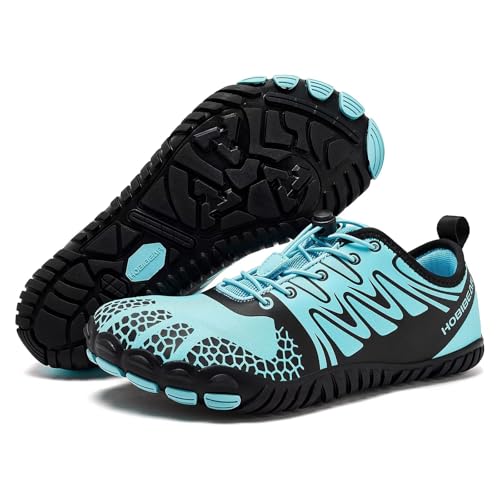 Image of HOBIBEAR Wide Toe Box Barefoot Shoes for Men Women Gym Minimalist Cross-Trainer Running Hike Grounded Footwear Non Slip Zero Drop