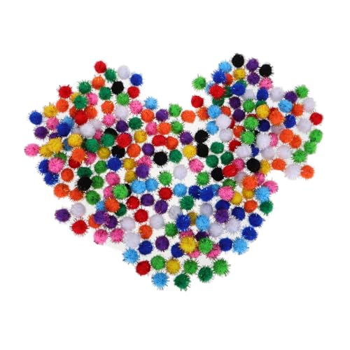Pompons à paillettes de Noël pour décorer vos tables de fête et sublimer vos ateliers DIY
