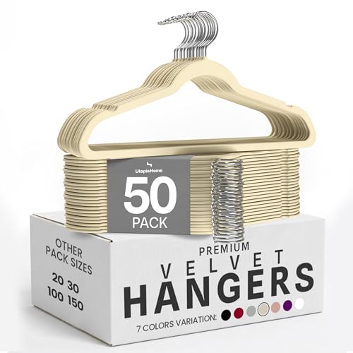 Best value: Utopia Home Premium Non-Slip Velvet Hangers