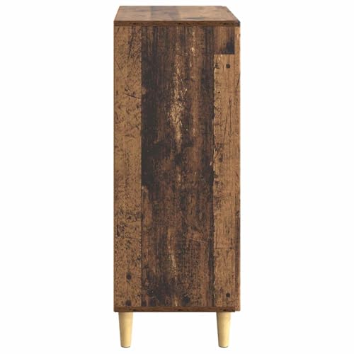 Aparador con aspecto de madera envejecida texturizada de alta densidad 7