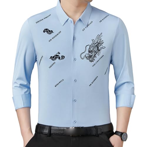 Chemise homme manches longues sans plis | Coupe ajustée fine et douce