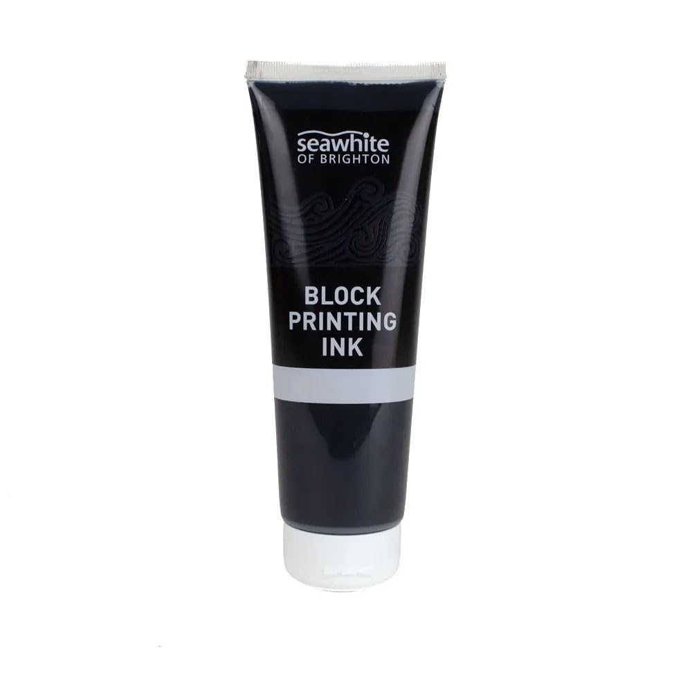 Seawhite Block Printing Ink 250ml - Black