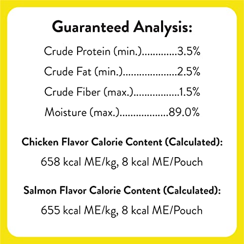 Temptations Creamy Puree with Chicken and Salmon Lickable Cat Treats Variety Pack, 0.42 Oz Pouches, 16 Count - Image 5