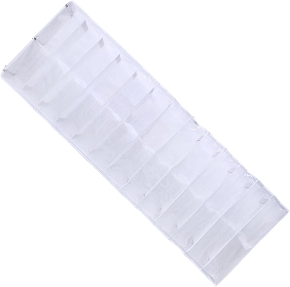 Xmas over Door Shoe Organizer with 26 Large Pockets White