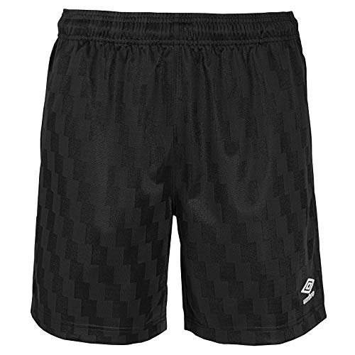 Umbro Stripe Striker Shorts V2, Black Beauty, L