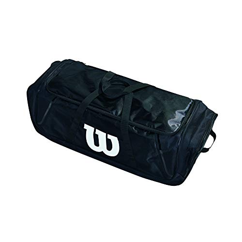 Wilson Sporting Goods 10-Ball Duffle Bag , Black, 38”L x 14”W x 13”H