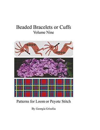 Beaded Bracelets or Cuffs: Bead Patterns by GGsDesigns