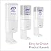 PURELL ES10 Automatic Hand Sanitizer Dispenser, White, for 1200 mL PURELL ES10 Hand Sanitizer Refills (Pack of 1 Dispenser, Refills Sold Separately) - 8320-E1